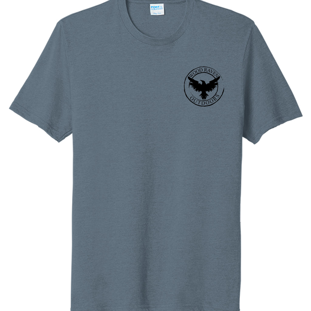 Steel Blue Heather - PC330 - FRONT