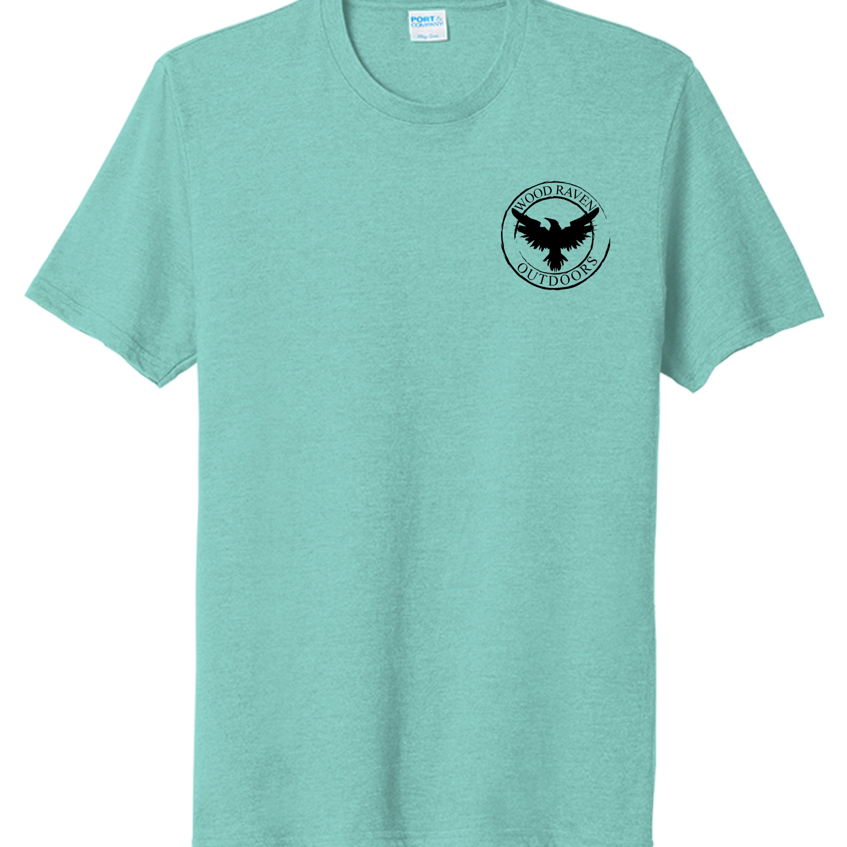Vivid Teal Heather - PC330 - FRONT