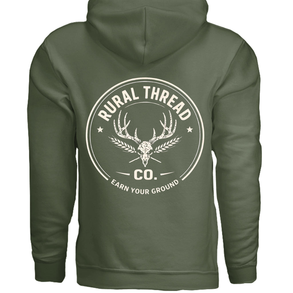 MILITARY GREEN - G185 - BACK