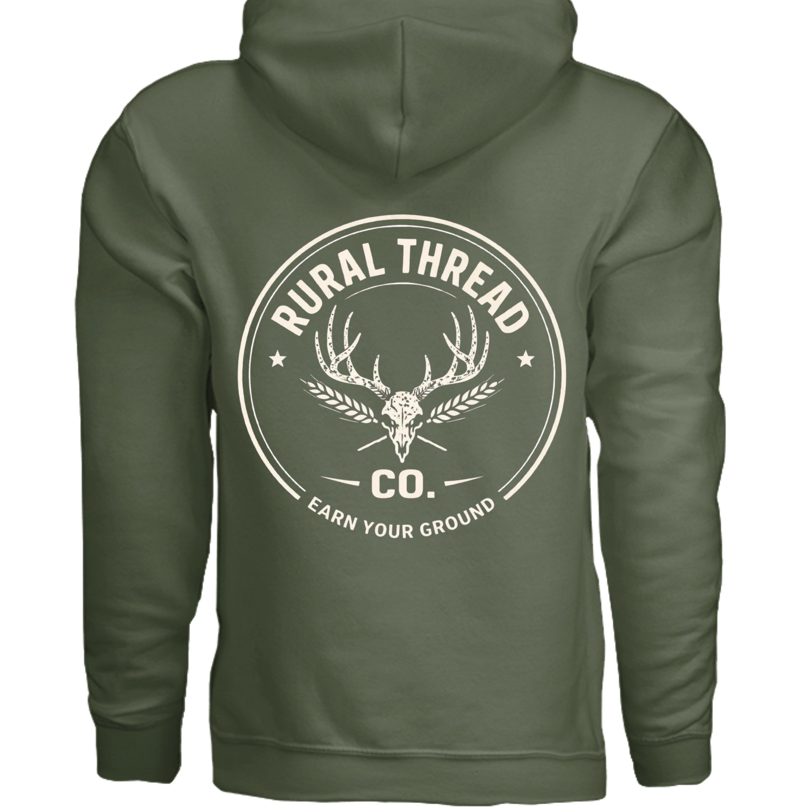 MILITARY GREEN - G185 - BACK